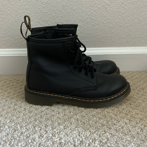 Dr. Martens Leather Lace Up Boots - Picture 3 of 7
